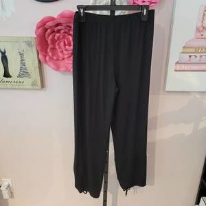 NEW DANIALI women tie bottom pant in black